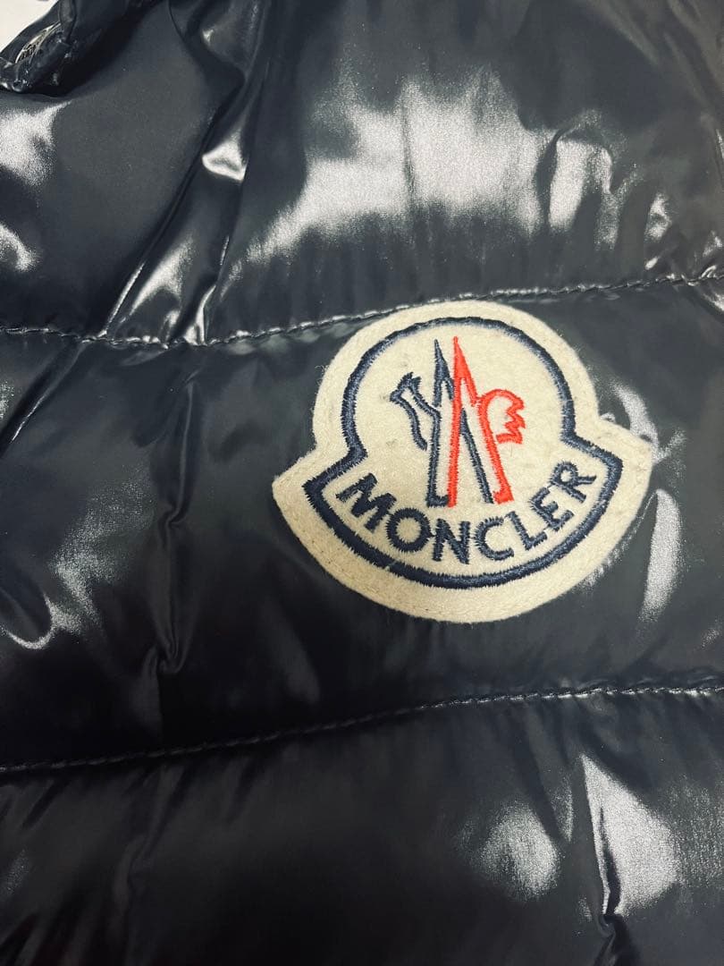 MONCLER モンクレール ロゴ チベットTIBET ダウンベスト黒サイズ0