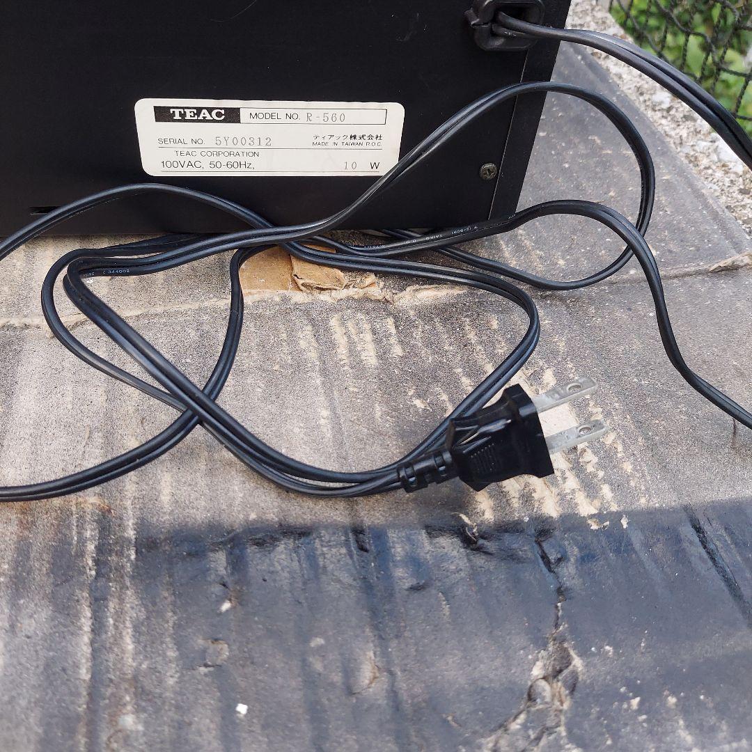 TEAC　ステレオ カセットデッキR-560