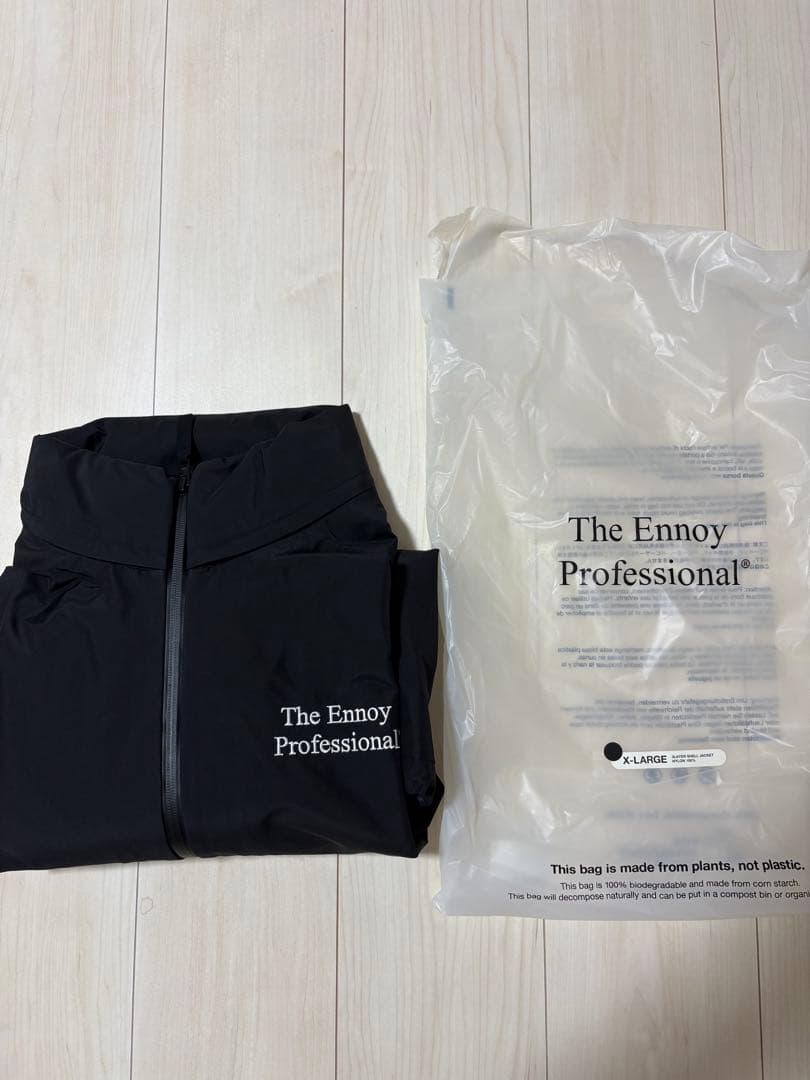 ENNOY 3Layer Shell Jacket ブラック XLサイズ