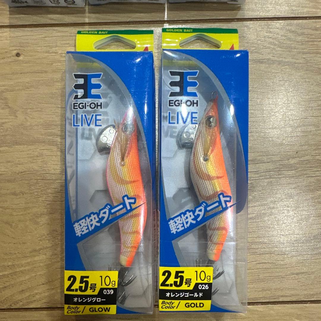 YAMASHITA EGI-OH LIVE 2.5号 10g ルアー　11本