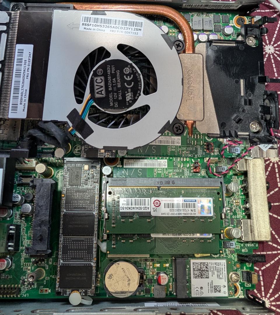 ミニPC Lenovo tiny m715q gen2