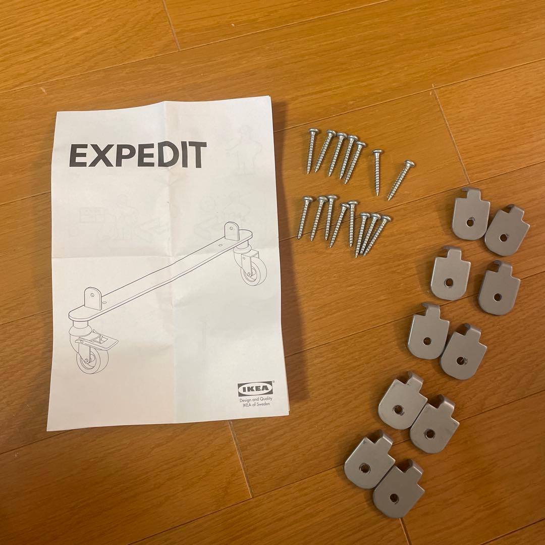 EXPEDIT カラックスキャスター 5本セット【説明書・取り付け用金具付き】