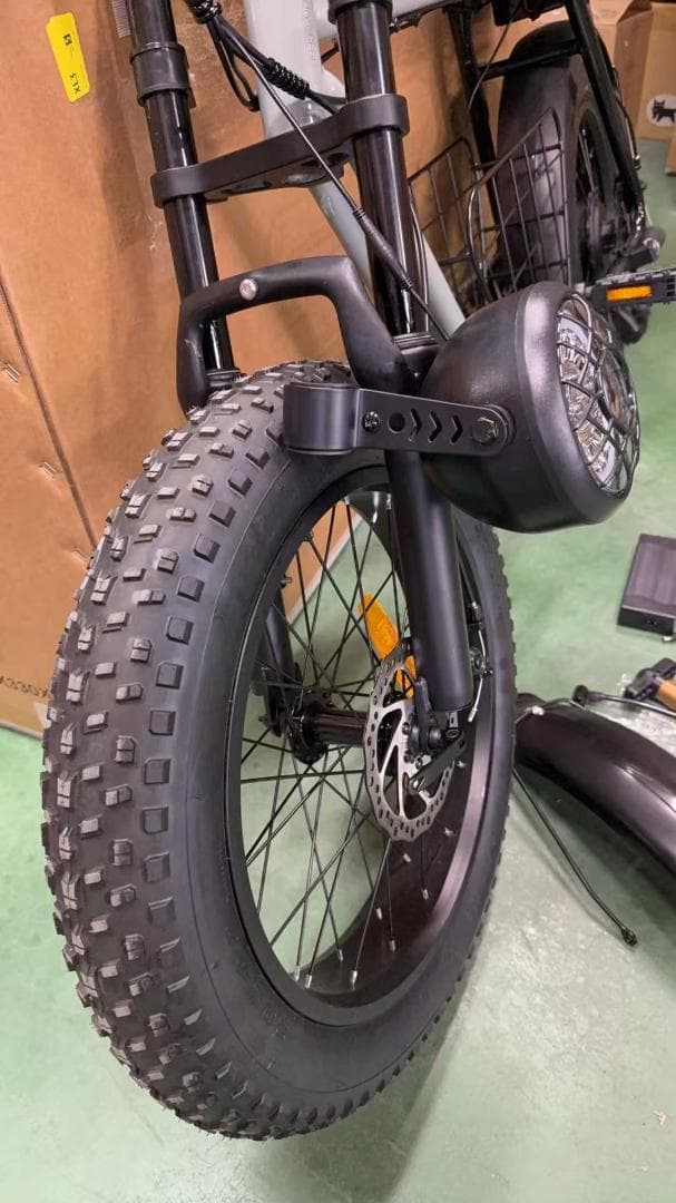 年末年始限定価格❣❊電動アシスト自転車 500Ｗモーター 20インチ 極太タイヤ