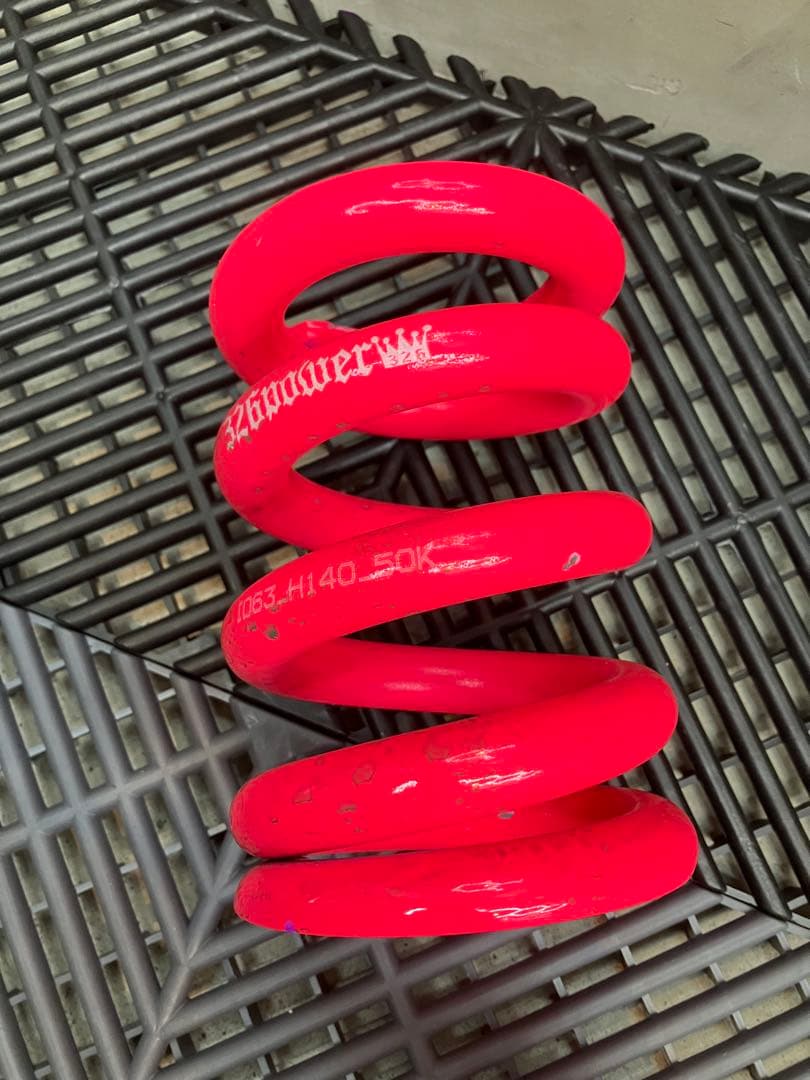 326パワー 直巻バネ ID62.63 H140 50K