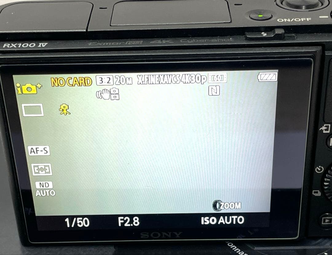 SONY RX100IV デジタルスチルカメラ DSC-RX100M4