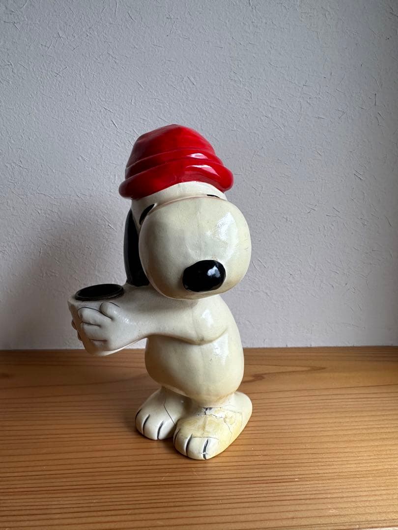 1970年代　HALLMARK社製 スヌーピー　他4体セット　キャンドルホルダー