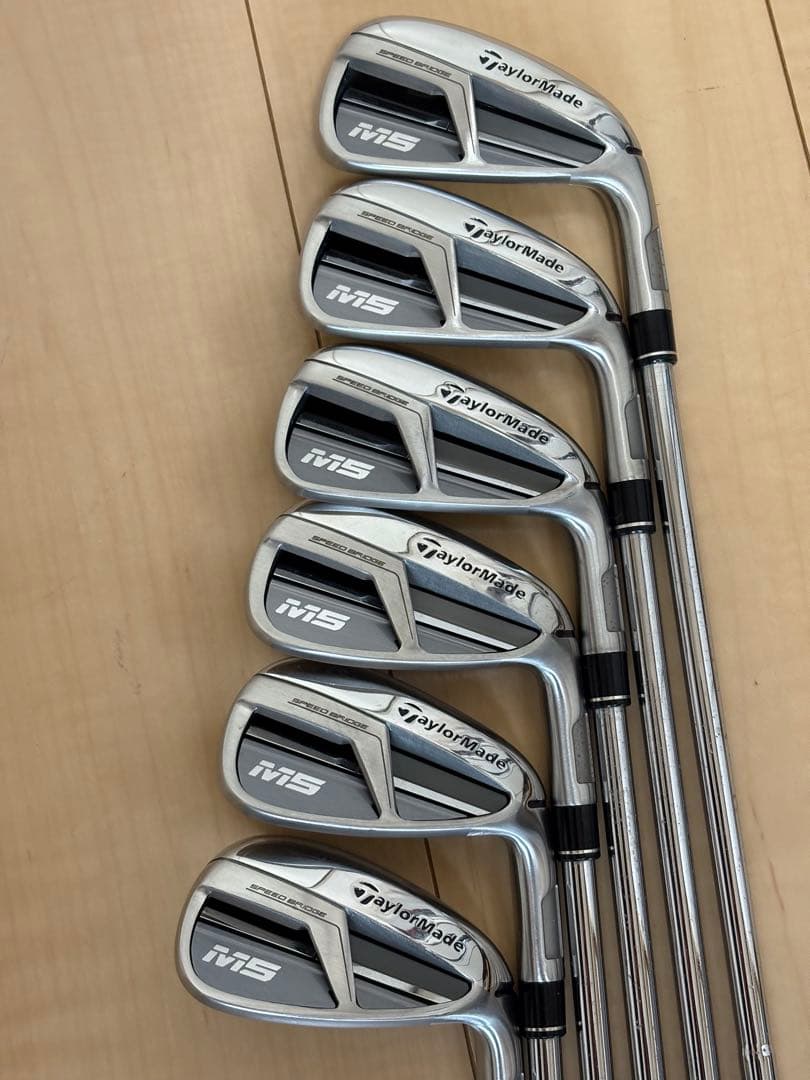 【Taylor Made❣️】M5 アイアンセット6本/Dynamic Gold