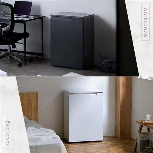 IRIS OHYAMA 冷蔵庫 IRSN-7A-W 66L ホワイト