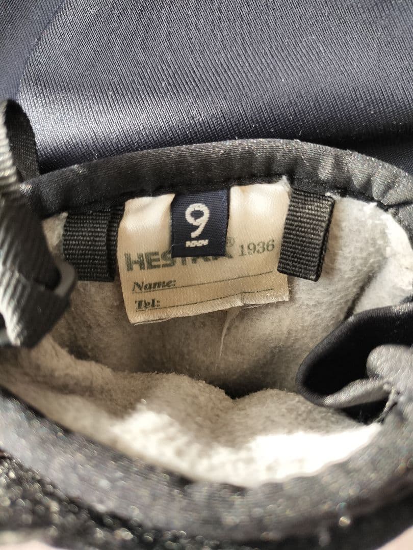 Hestra レザー ミトン グローブ サイズ9➕️ロイシュグローブカバー付き