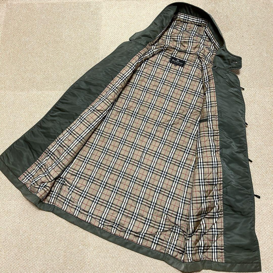 バーバリーズ 90s ダッフルモッズコート Mサイズ 裏地ノバチェック