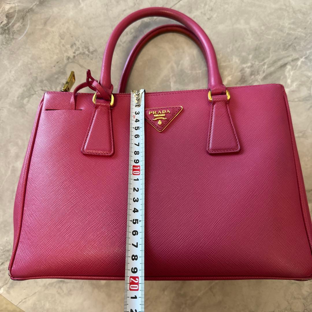 PRADA トートバッグ　ピンク