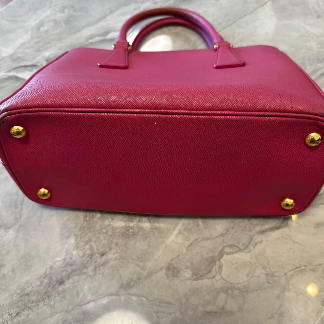 PRADA トートバッグ　ピンク