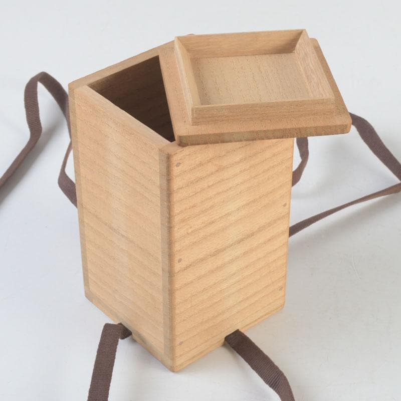 茶道具　高取焼　比古焼　藤崎寿山造　肩衝茶入　仕覆付　共箱　V　9824