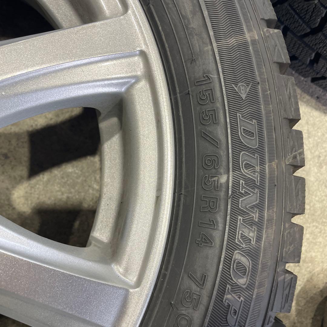 14インチ　スタッドレスタイヤ　ホイールセット　軽自動車