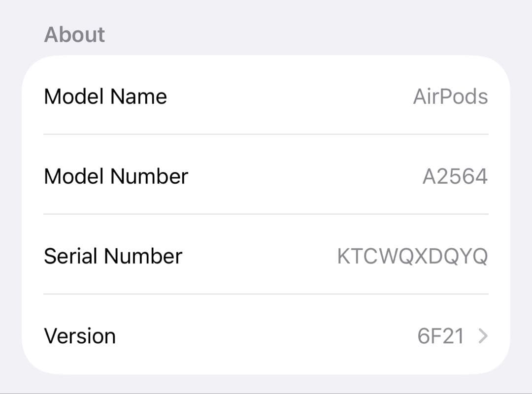 Apple AirPods 第3世代 A2564 A2565 A2566