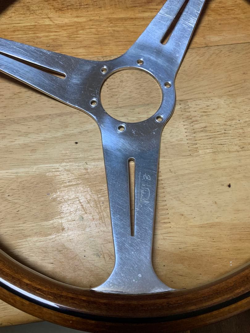 NARDI ナルディ38φ ウッドステアリング