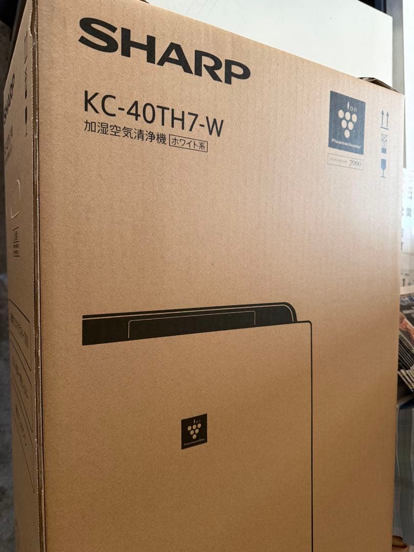 ★新品未使用★SHARP KC-40TH7-W 加湿空気清浄機②