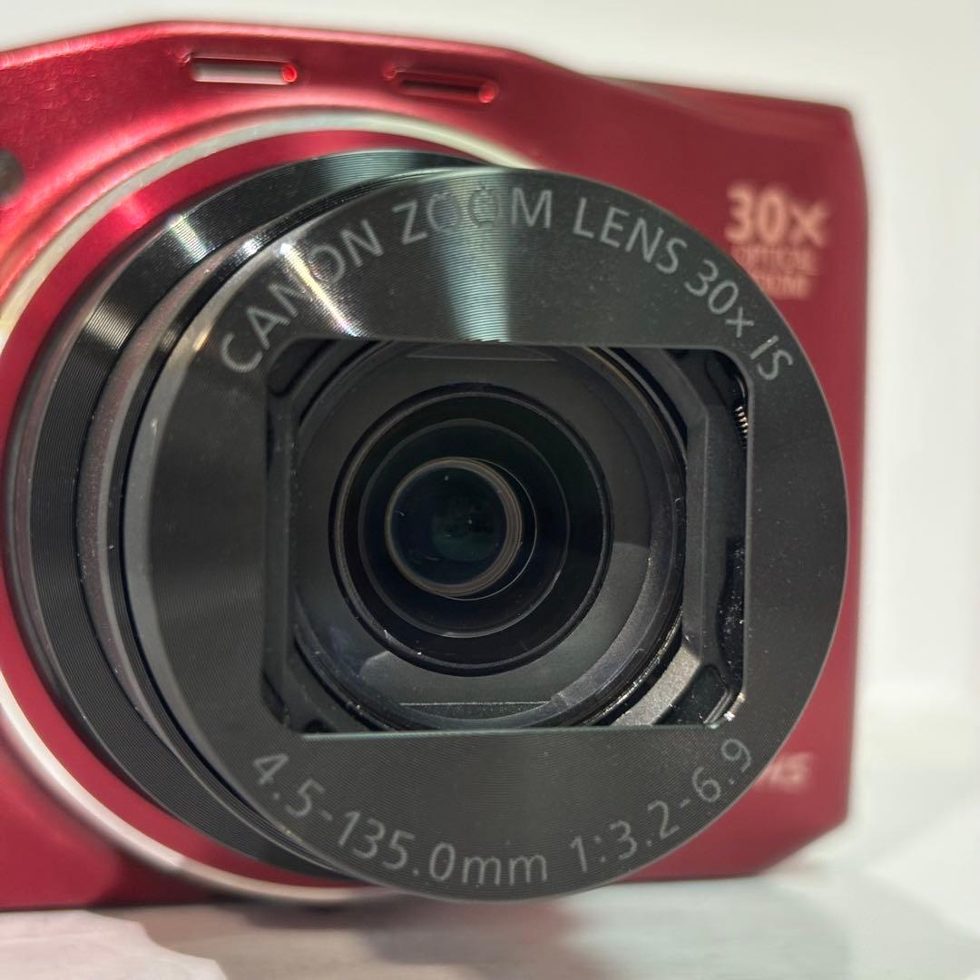 外観美品 Canon PowerShot SX710HS レッド