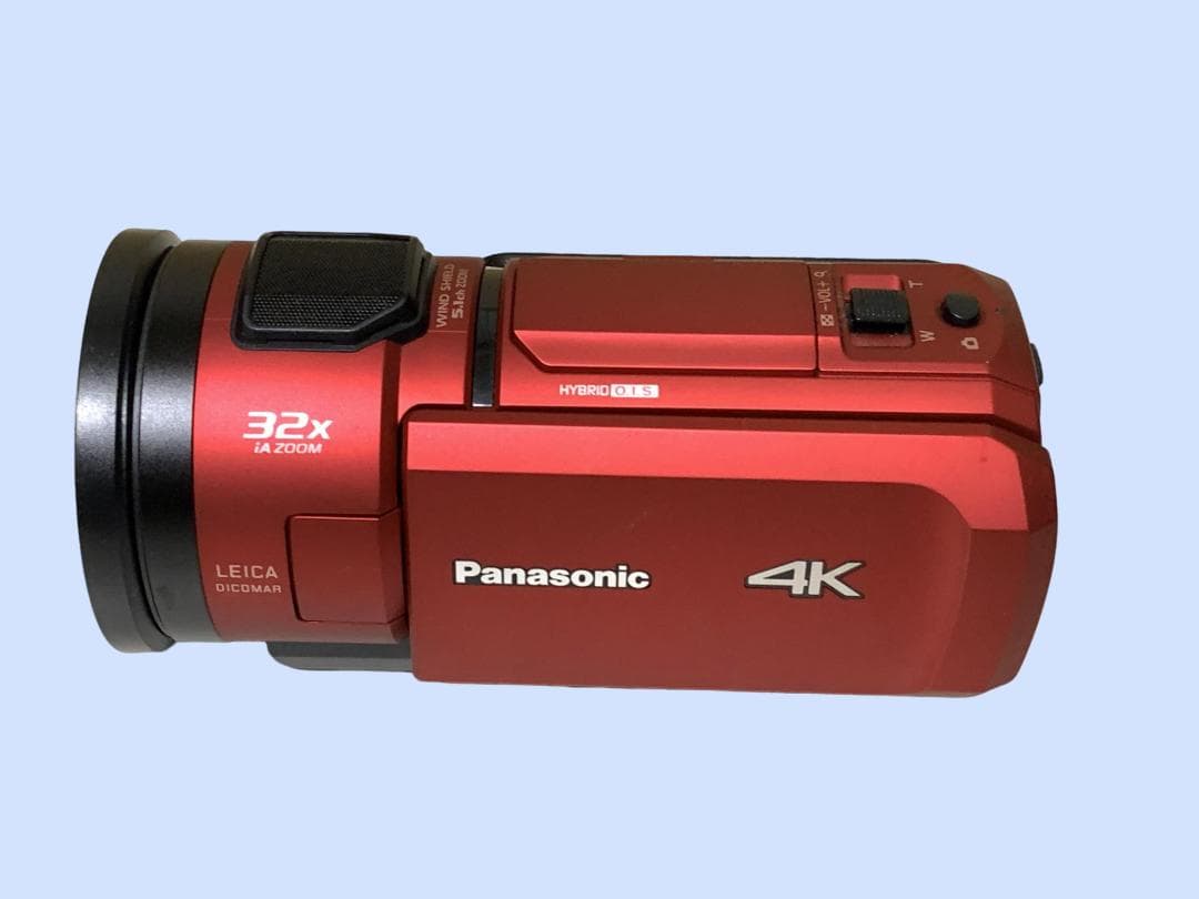 M6432 パナソニック 4K ビデオカメラ HC-VZX1M レッド