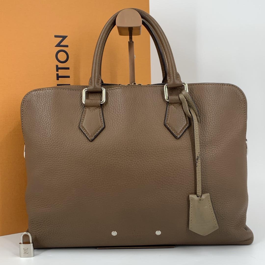 ルイヴィトン アルマンドPM アヴァーヌ ブリーフケース ビジネスバッグ 茶