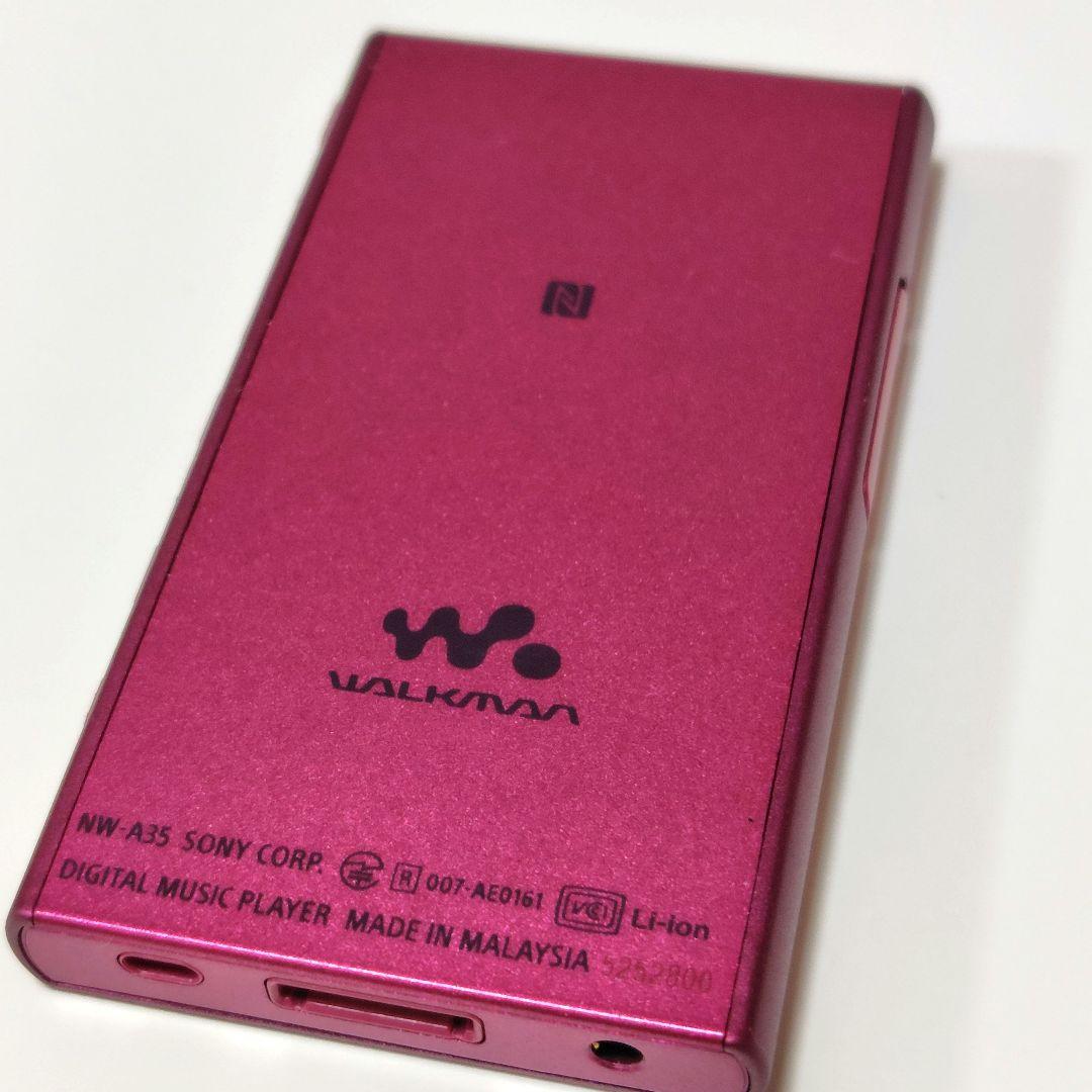 SONY ウォークマン Aシリーズ NW-A35 16GB ピンク
