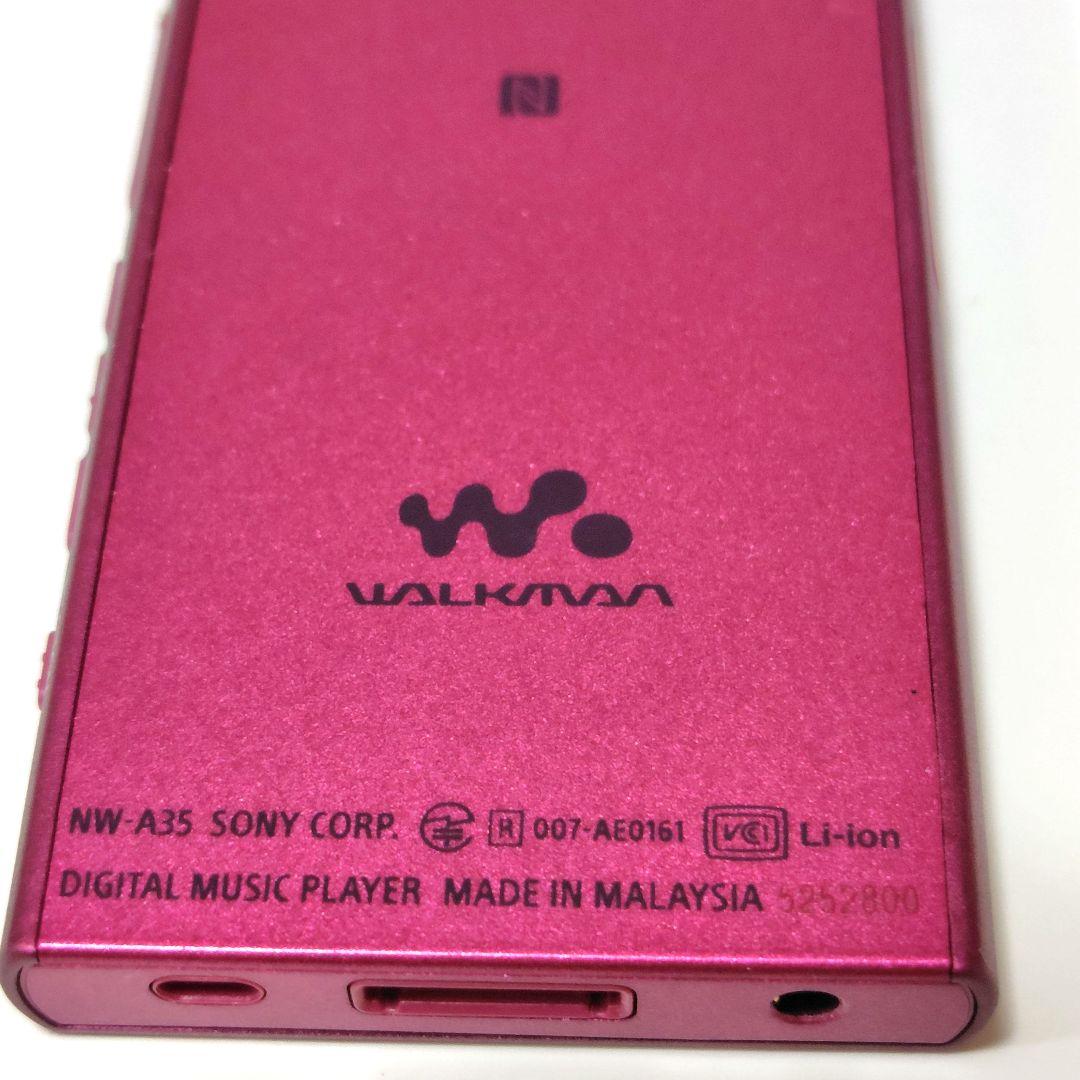SONY ウォークマン Aシリーズ NW-A35 16GB ピンク