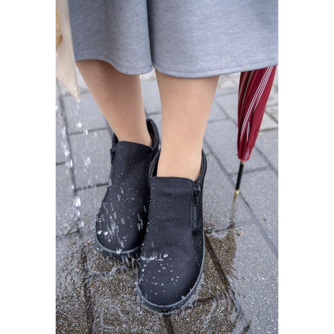 トップドライ ハイカット　レインシューズ サイドファスナー付き