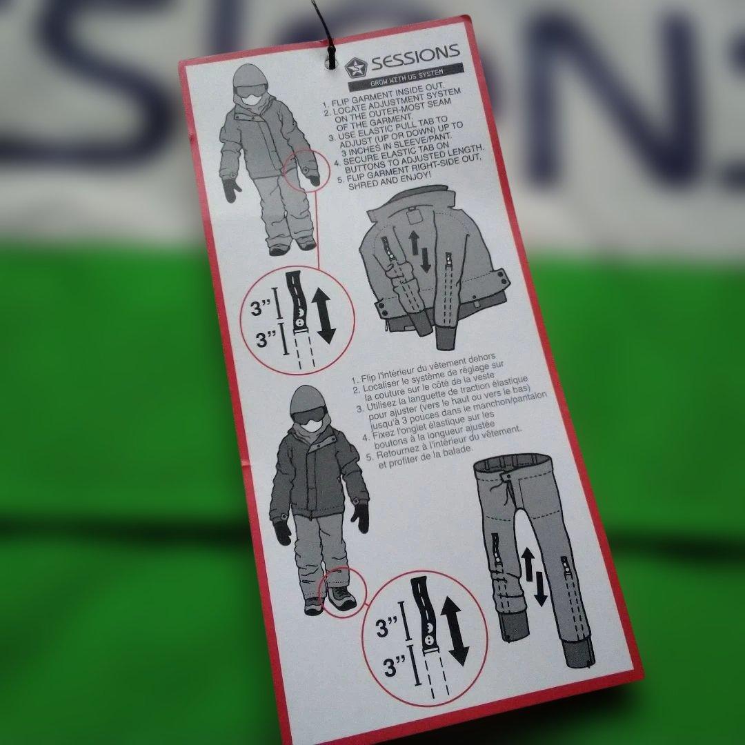 ‼️SESSIONS PULLOVER ジュニアJACKET size L