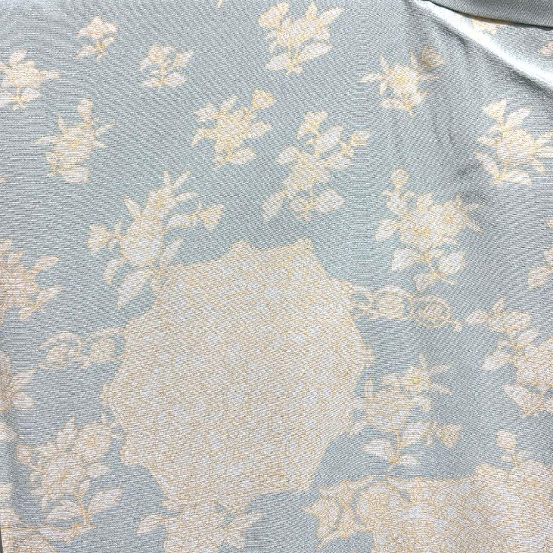 訪問着　金彩　華紋　ペイズリー　唐花　亀甲　着物　122a d