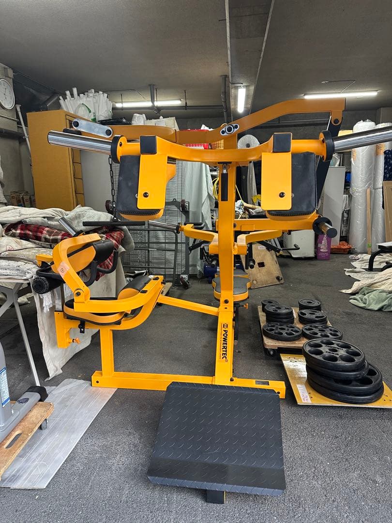 福岡　佐賀　大分　山口県限定　パワーテック　本格トレーニングセット　125kg付