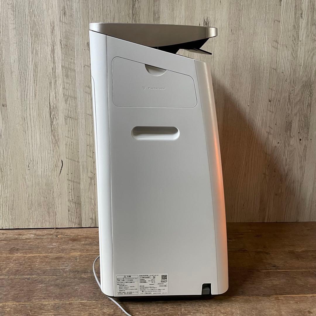 ①SHARP 加湿空気清浄機 KI-NP100-W プラズマクラスターNEXT
