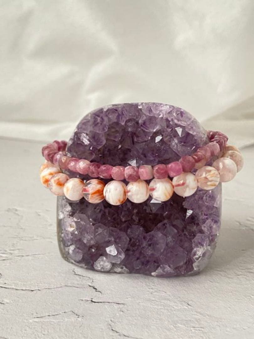 天然石 アメジストジオード