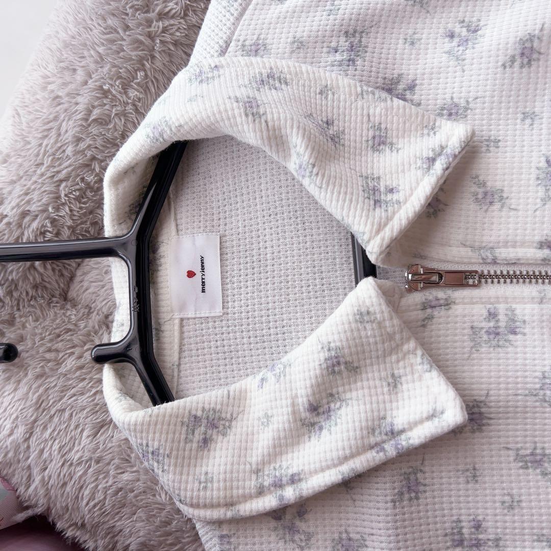 merry jenny flowerコンビトラックジャケット