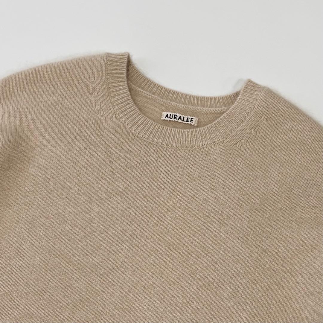 AURALEE オーラリー BABY CASHEMERE KNIT P/O