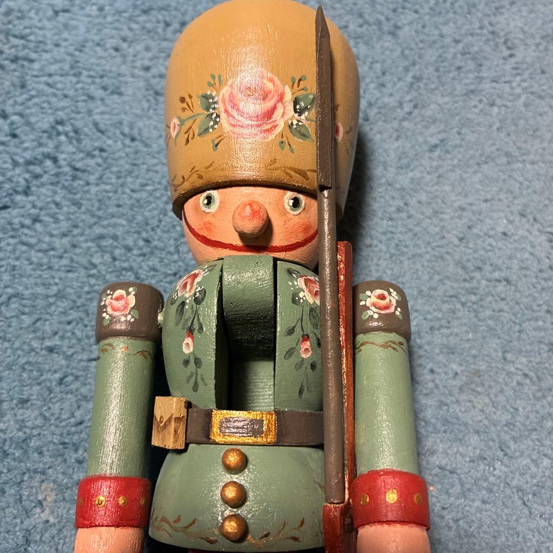 古屋加江子 木製兵士と太鼓奏者の人形セット