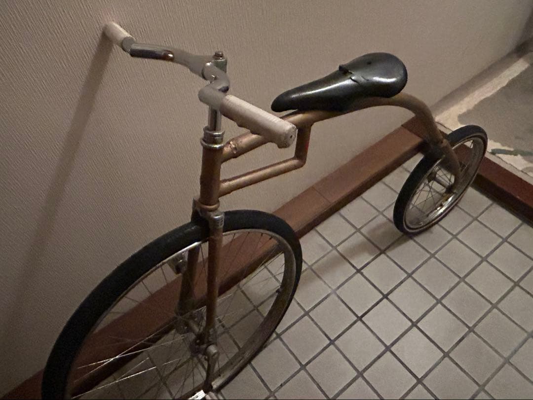 兵庫県神戸市より！ダルマ自転車 だるま自転車ヴィンテージ風達磨自転車ワンオフ品。