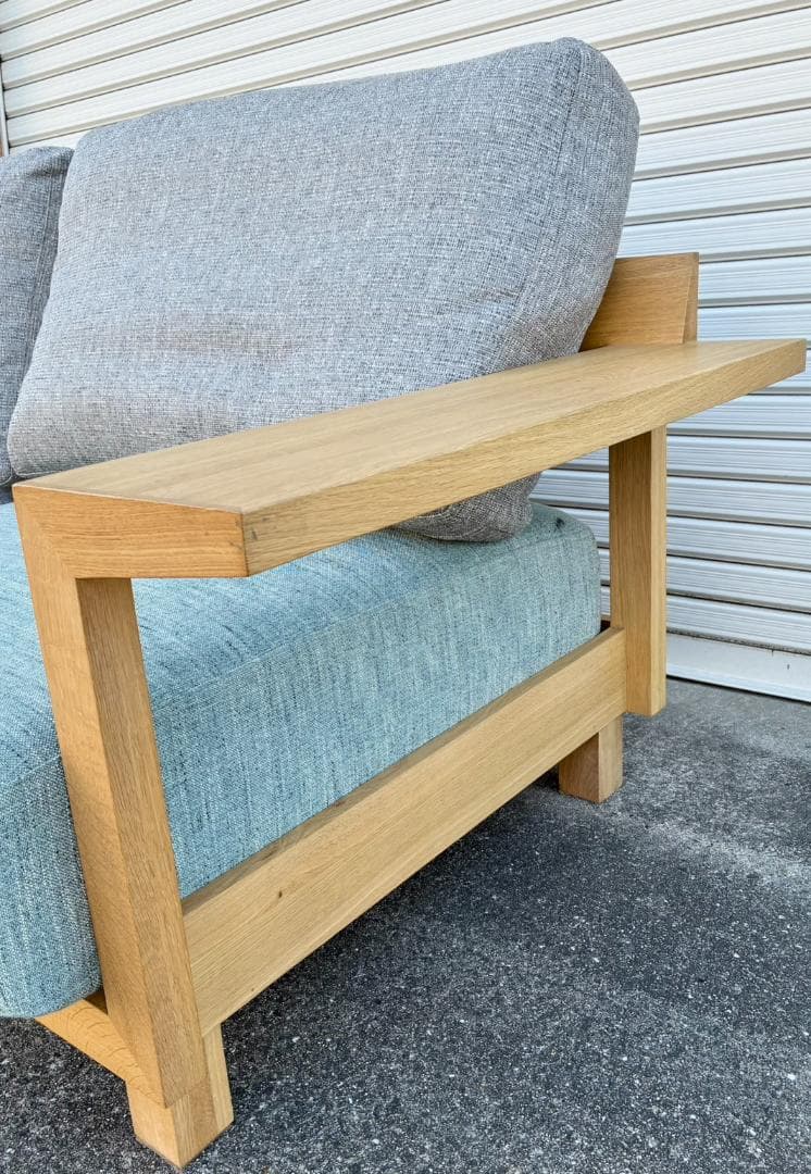 【良品 送料込】BERG Furniture ソファ ファブリック 3人掛け