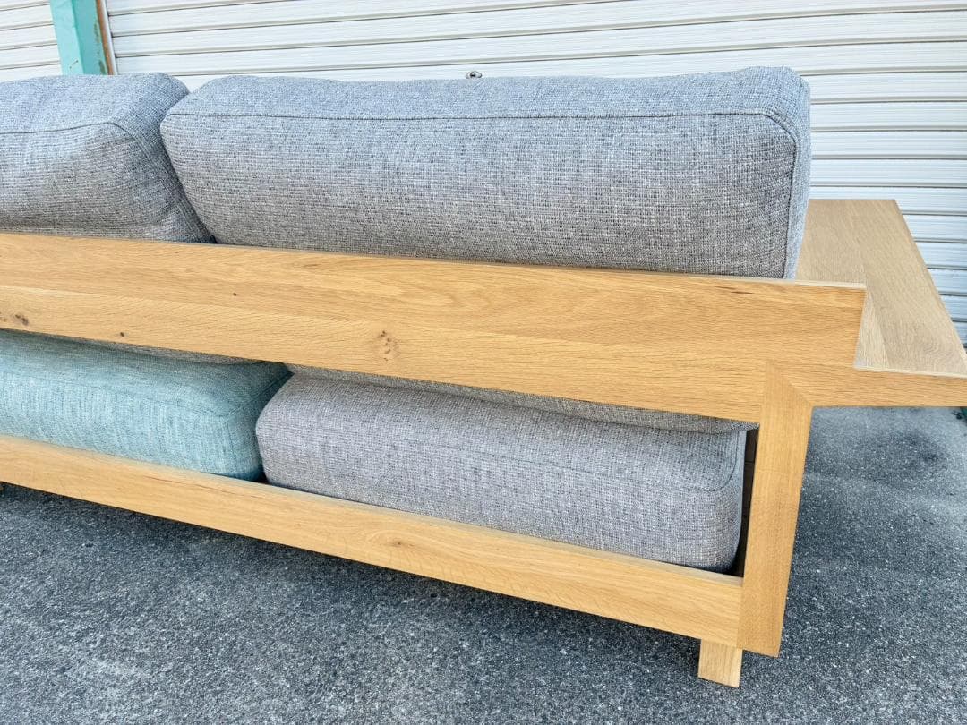 【良品 送料込】BERG Furniture ソファ ファブリック 3人掛け