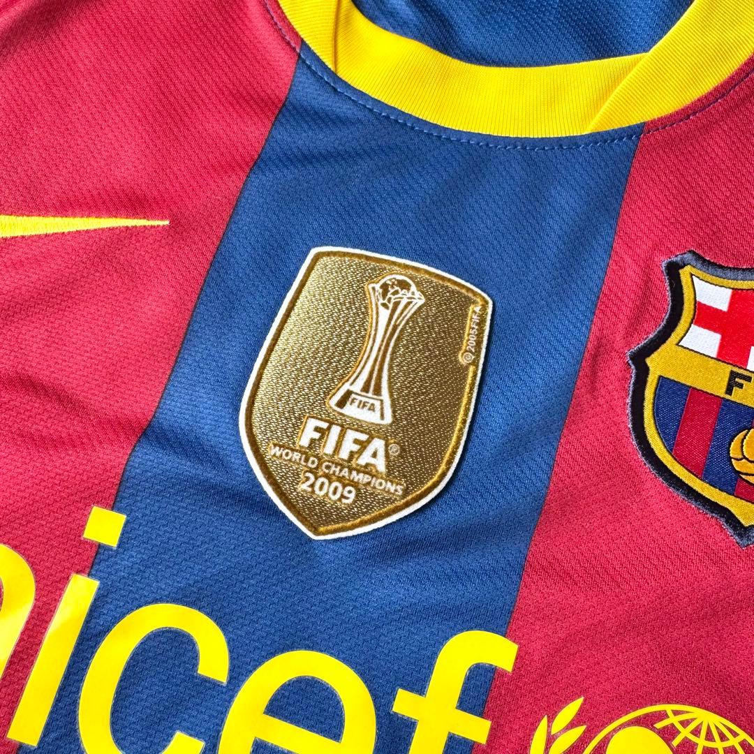 【３冠モデル＆フルパッチ仕様】リオネル・メッシ ＃１０ FCバルセロナ