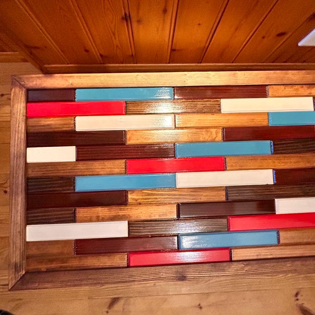 No.572 アイアンローテーブル　コーヒーテーブル　センターテーブル