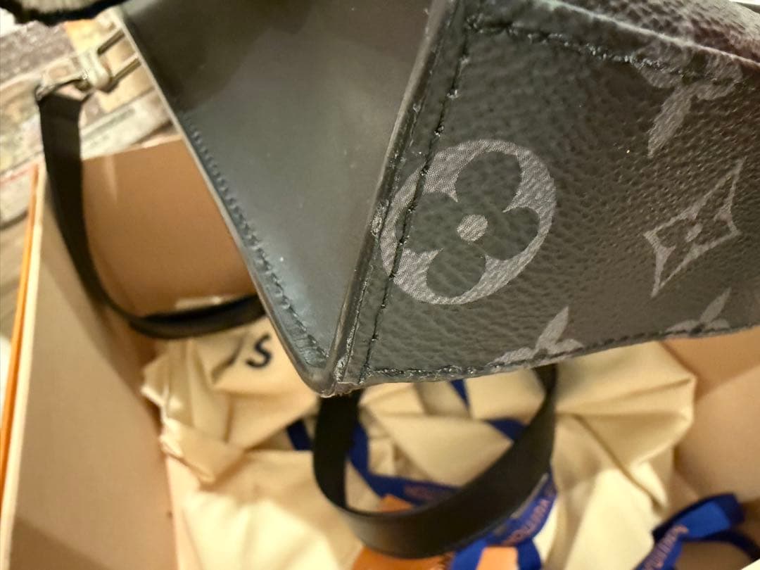 ルイヴィトン モノグラム エクリプス M46456 サックプラ・クロス バッグ