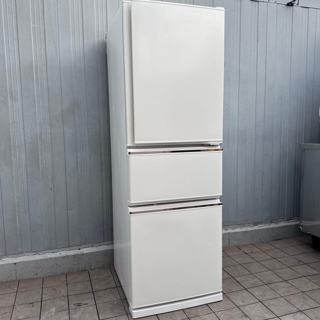送料込 三菱電機 3ドア冷蔵庫 272L 自動製氷 ジュエリーホワイト