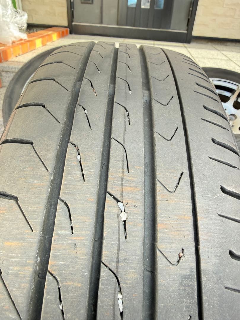 送料込み　ハスラー15インチ アルミホイールセット ブルーアース付き