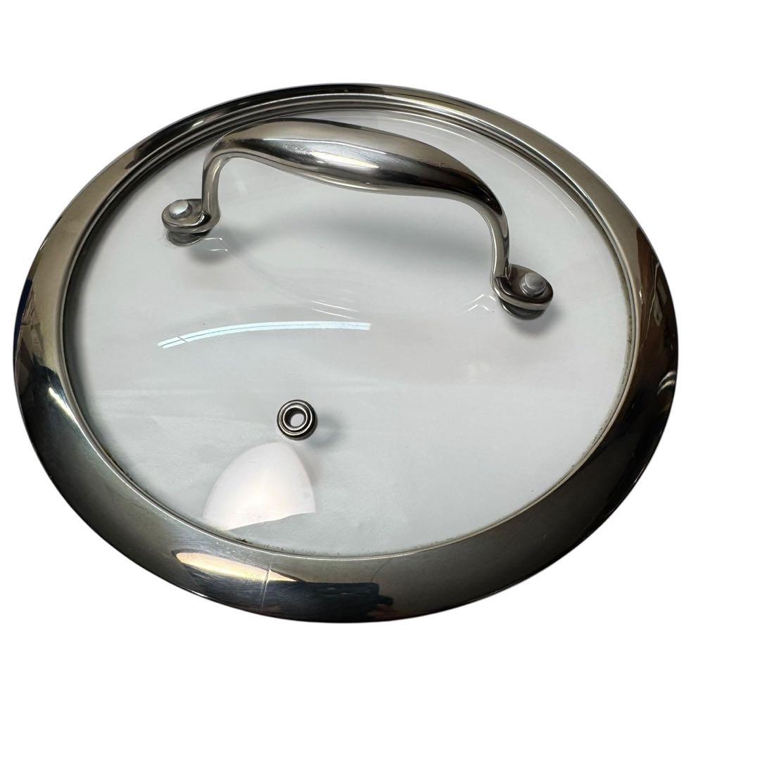 HexClad ハイブリッド ノンスティック 片手鍋 蓋付き