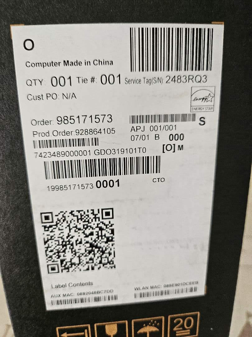 DELL XPS 13 Plus 9320 USキーボード