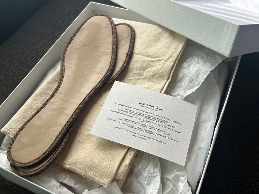 5791 CHEREVICHKIOTVICHKI レザーブーツ