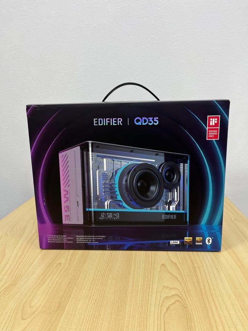 【最終値下】EDIFIER エディファイア QD35 スピーカー ブラック