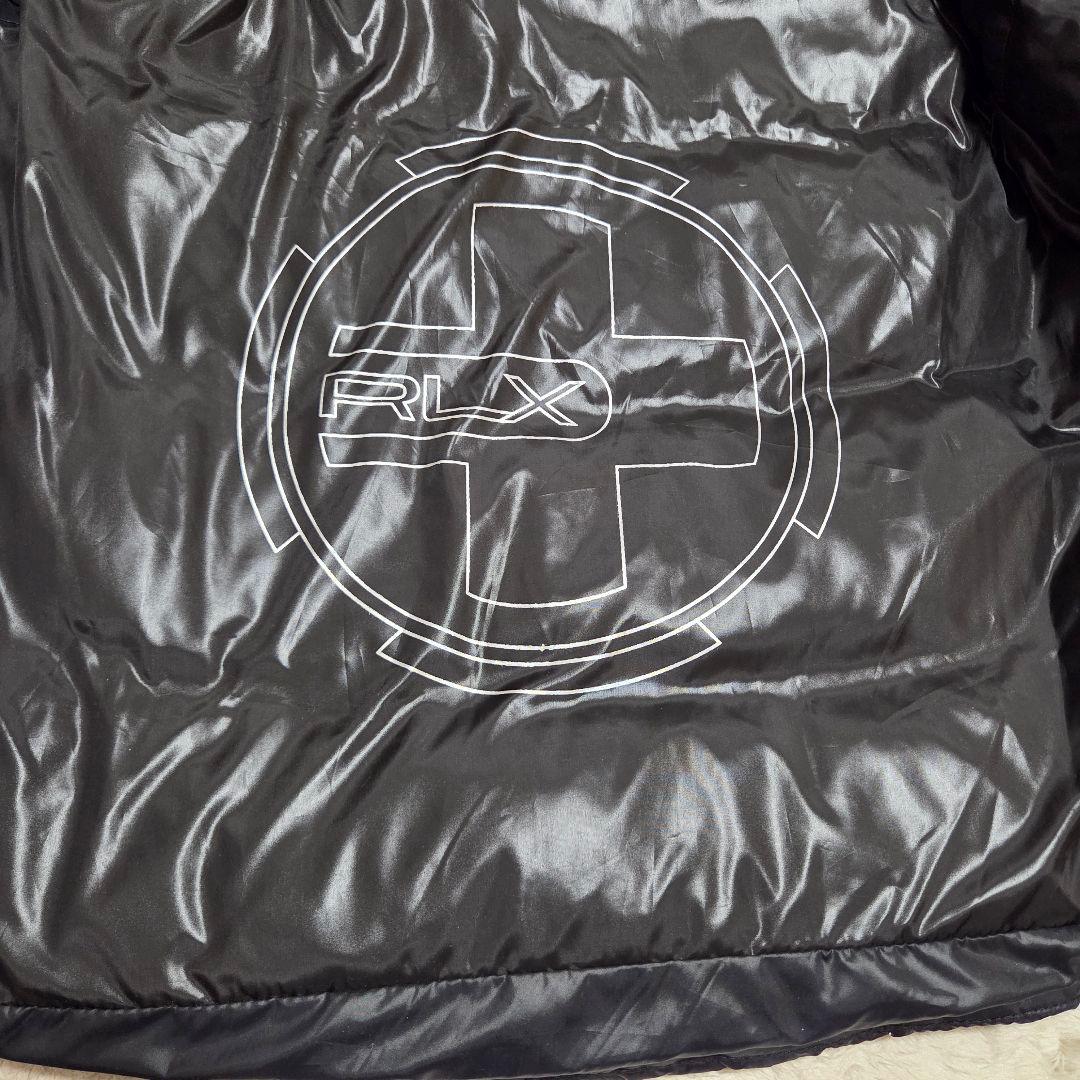 新品　RLX　ダウンベスト　2way　ダウンジャケット　ラルフローレン　ブラック