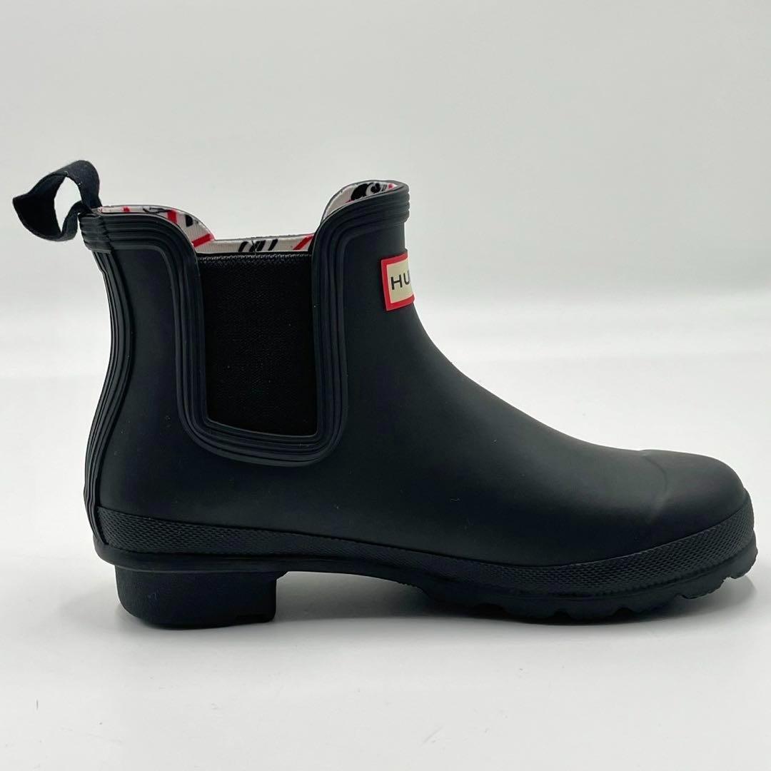 【未使用に近い】HUNTER ハンター ディズニー ミッキー レインブーツ