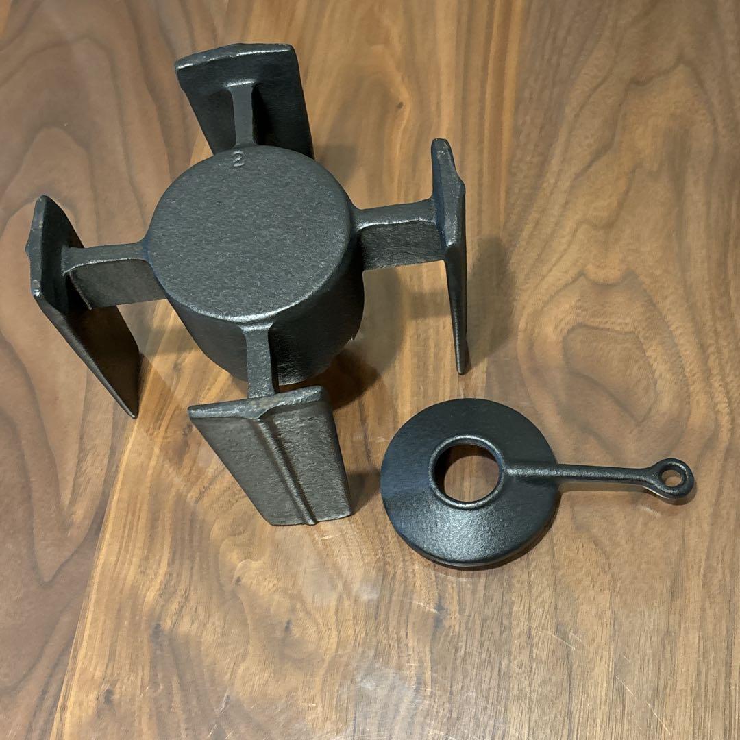 【レア】 Dansk ダンスク　ビンテージ　コンロ付きフォンデュ鍋　10点セット